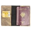 Etui à Passeport Personnalisé Jeans Brown