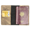 Etui à Passeport Jeans Brown
