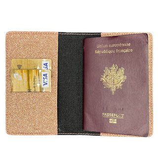 Protège Passeport Personnalisé Sable intérieur
