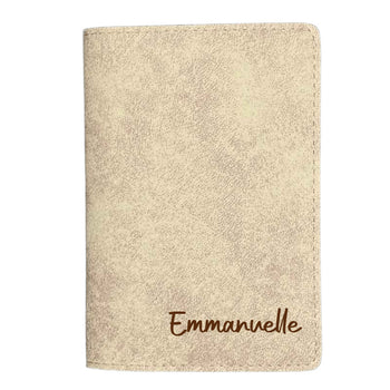 Étui passeport avec prénom