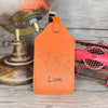 Etiquette Valise Orange