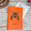 Étui Carte Grise Personnalisé Orange