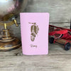 Étui Carte Grise Personnalisé Rose