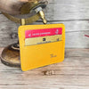 Porte Carte Personnalisé Jaune