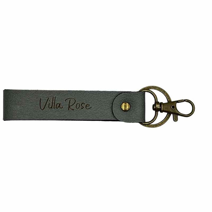 Porte clé Personnalisé Gris