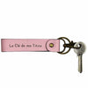 Porte clé Personnalisé Rose