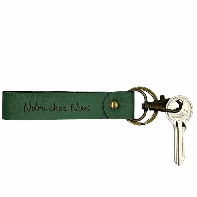 Porte clé Personnalisé Vert