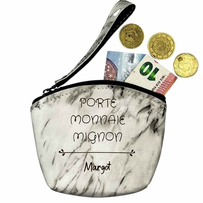 Porte Monnaie Personnalisé Marbre