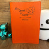 Protège Carnet de Santé Personnalisé Orange