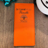 Protège Livret de Famille Personnalisé Orange Vente Privée
