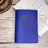 Étui Passeport Personnalisé Bleu