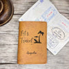 Pochette Passeport Camel
