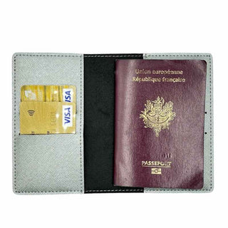 Protège Passeport Personnalisé Métal intérieur
