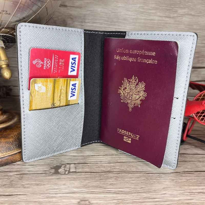 Protège-Passeport Métal