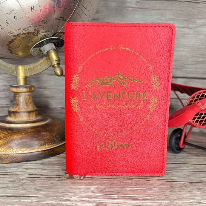 Étui Passeport Rouge