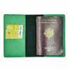Étui Passeport Personnalisé Vert