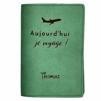 Étui Passeport Vert Madame ou Monsieur