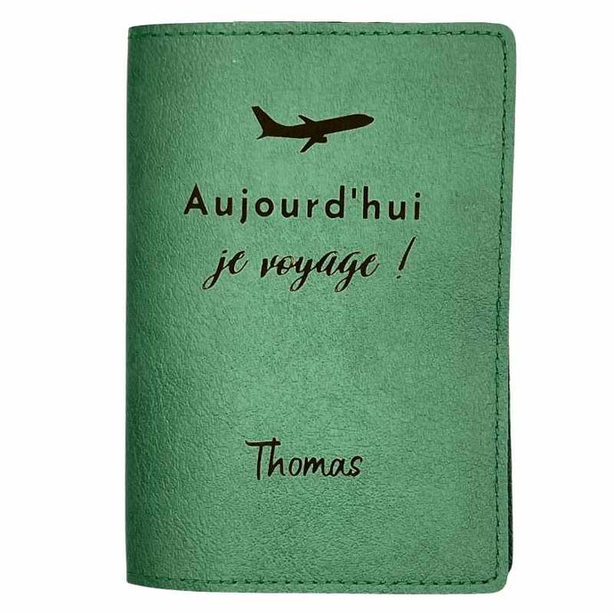 Étui Passeport Vert Madame ou Monsieur
