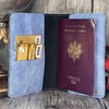 Protège Passeport Personnalisé Jeans