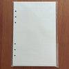 Recharge de feuilles pour carnet de voyage personnalisé, compatible toutes couleurs
