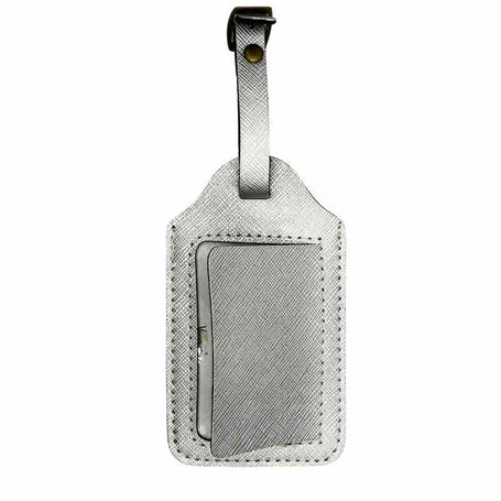 Etiquette Valise Argent intérieur