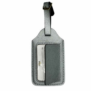 Intérieur etiquette bagage personnalisée métal