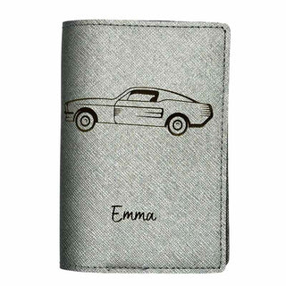 etui carte grise personnalisé métal