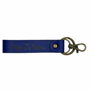 porte clé personnalisé bleu