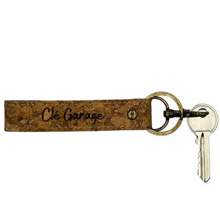 Intérieur porte clé personnalisé liège
