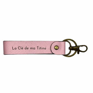 Porte clé Personnalisé Rose