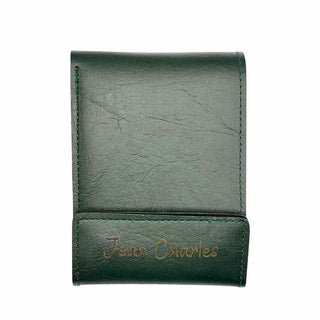 portefeuille homme personnalisé vert
