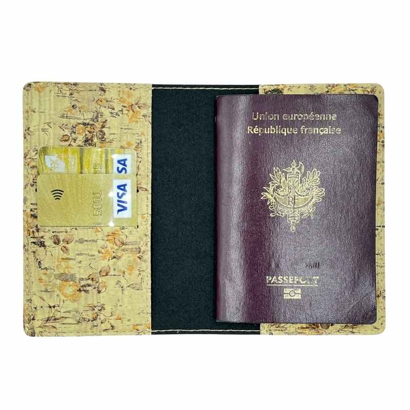 Protège Passeport Personnalisé Bambou