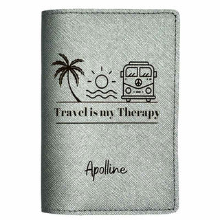 protege passeport métal