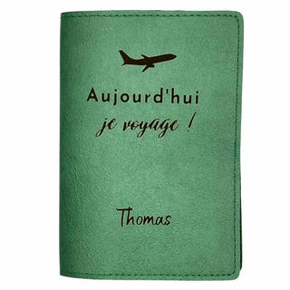 etui passeport vert madame ou monsieur